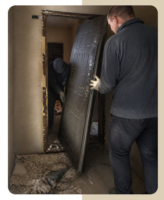 Демонтаж входной двери в Тайшете по цене от 3635 р. | ДвериЛегко-Тшт