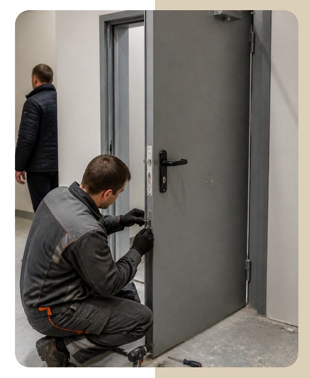Ремонт противопожарной двери в Тайшете по цене 6750 р. | ДвериЛегко-Тшт